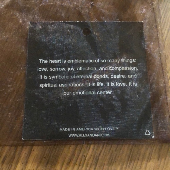 Alex and Ani Heart ❤️ bracelet Love | Light | Joy - Picture 5 of 5